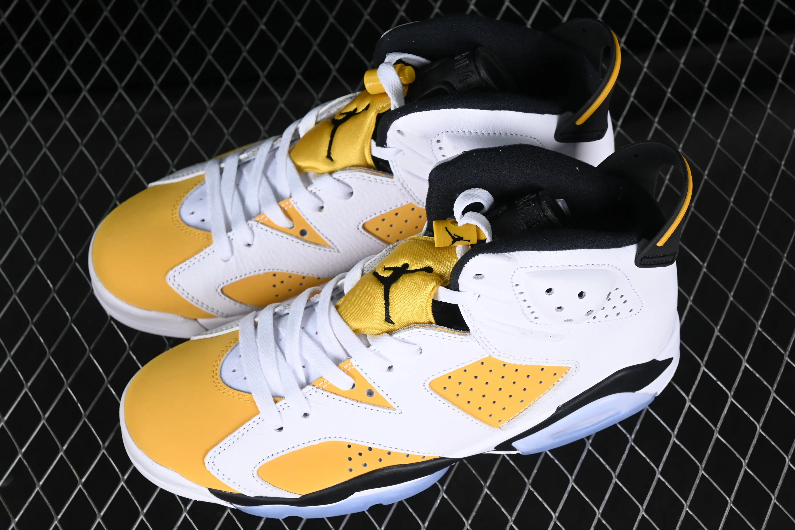 All categories Air Jordan Jordan series basketball shoes Air Jordan 6 Air Jordan 6 Retro "Yellow Ochre" AJ6 Joe 6 White Yellow CT8529-170